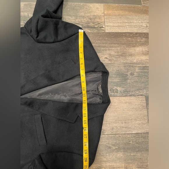 Jos A Bank Mens Camel Hair Blazer 44R Solid Black Jacket Sport Coat $450 - Picture 8 of 11